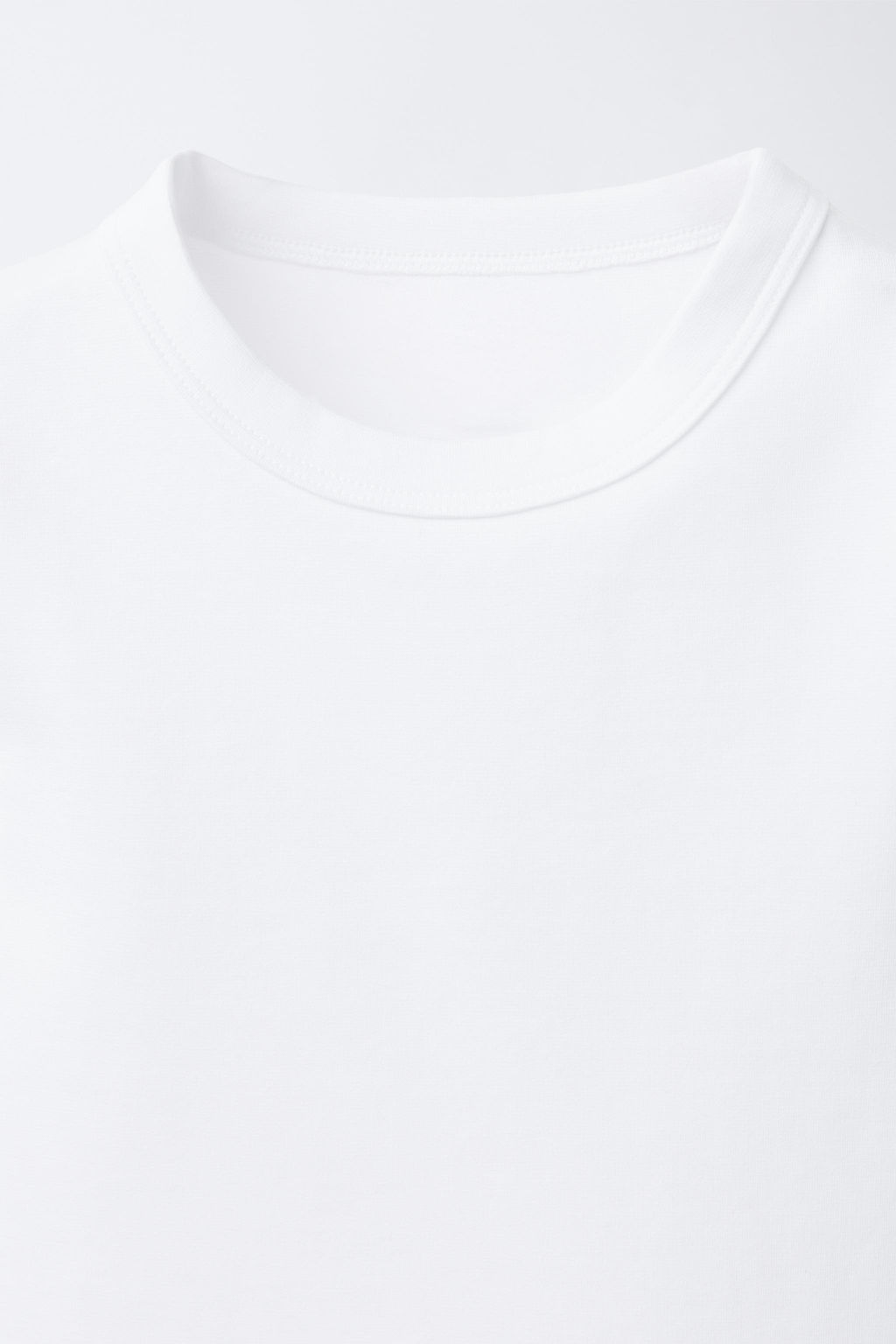 PLAIN INTERLOCK T-SHIRT - Zara фото 11