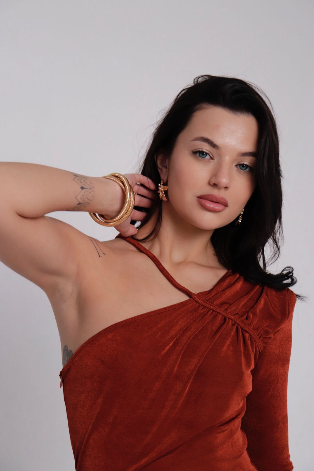 Платье вечернее с драпировкой - Martichelli фото 15