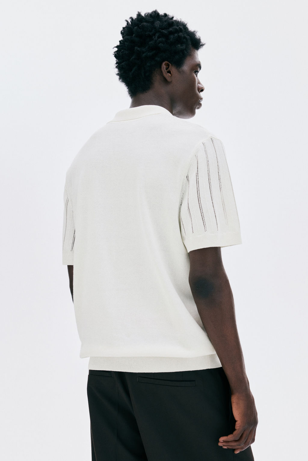 Polo con textura Regular Fit - H&m фото 5