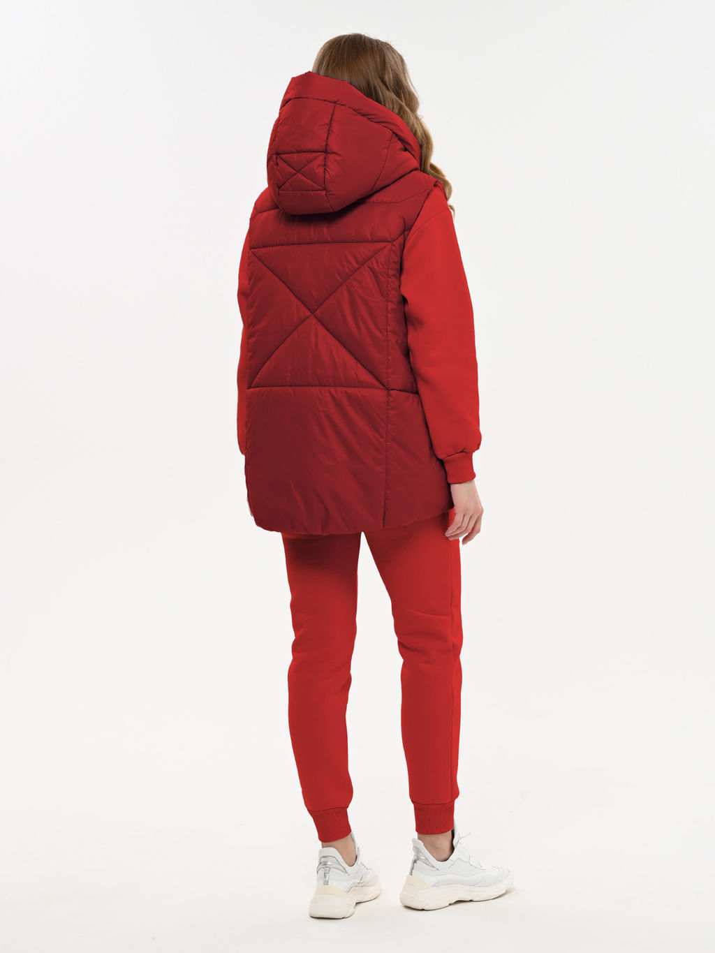 Утепленный жилет  oversize - А+б коллекция фото 4