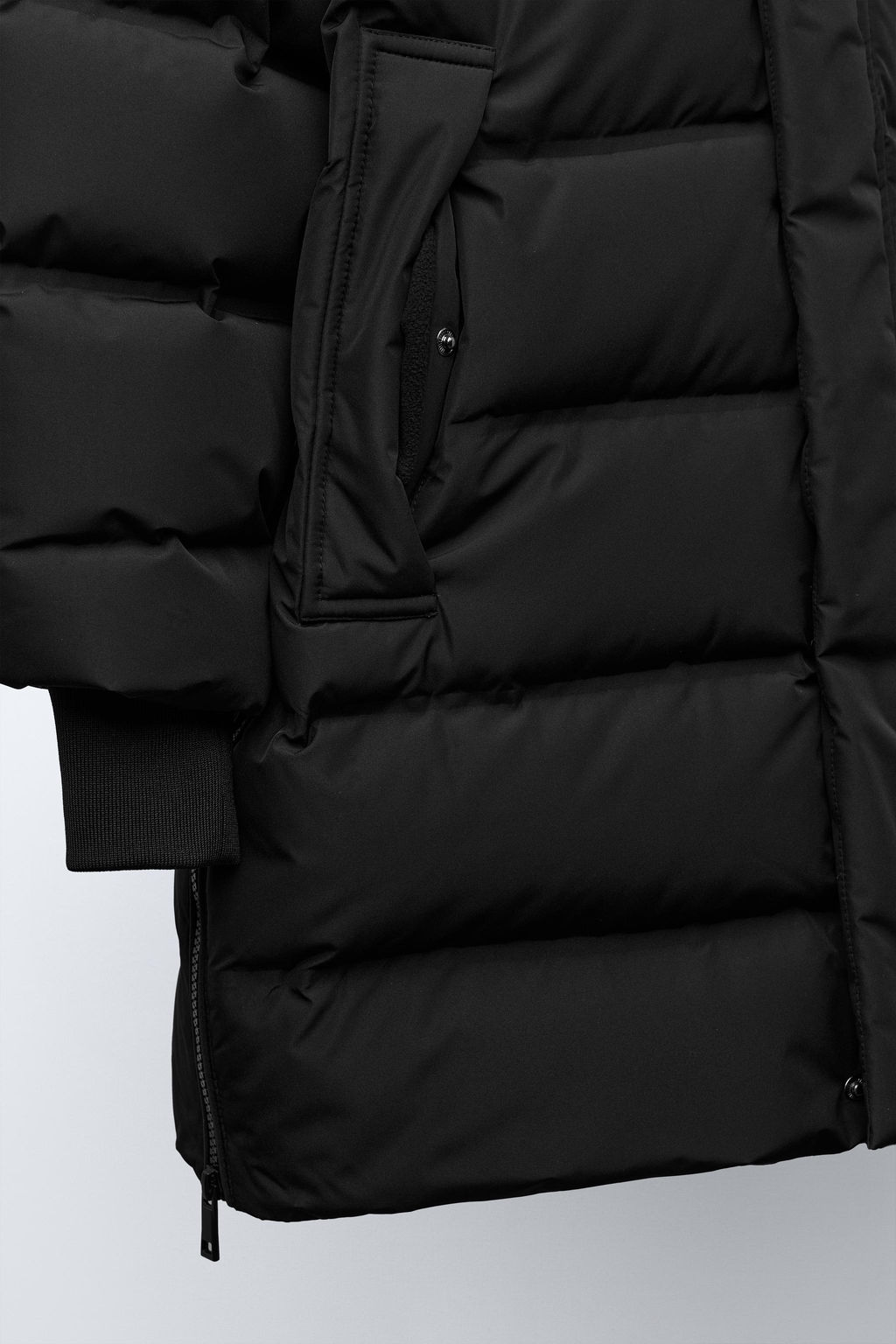 LONG WATER-REPELLENT DOWN COAT - Zara фото 6