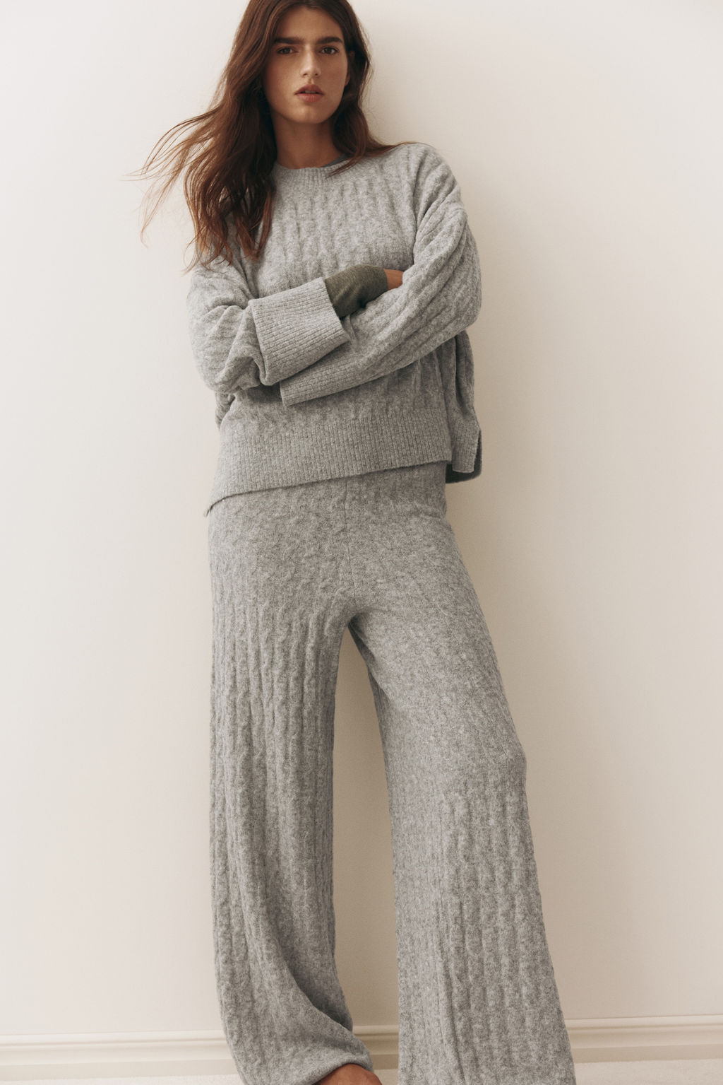 Jersey en punto trenzado - H&m фото 8