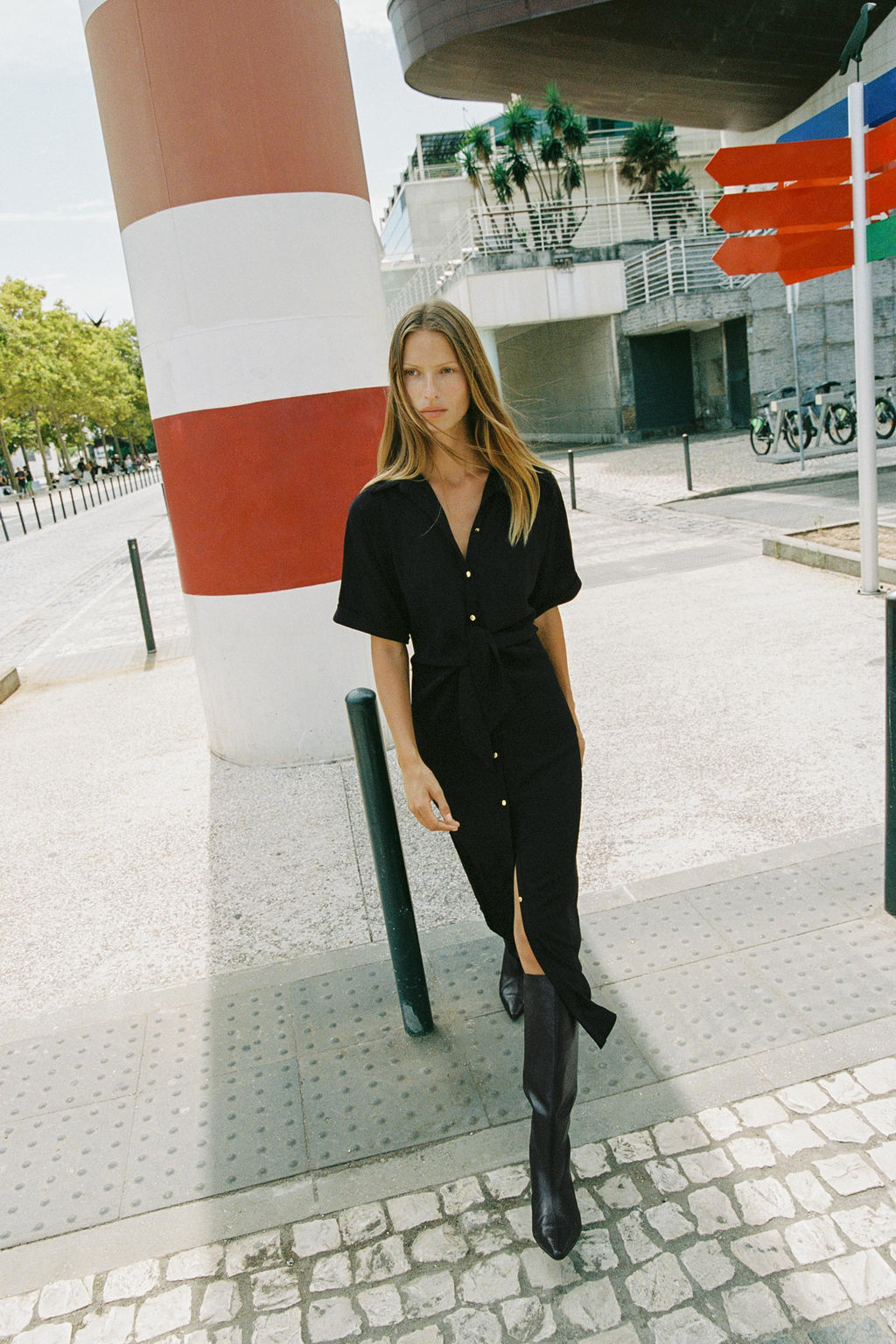 KNOT MIDI DRESS - Zara фото 2