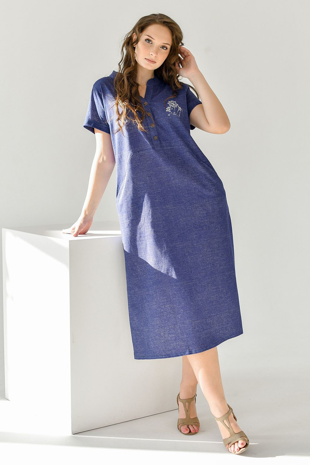 Платье женское "Лён"