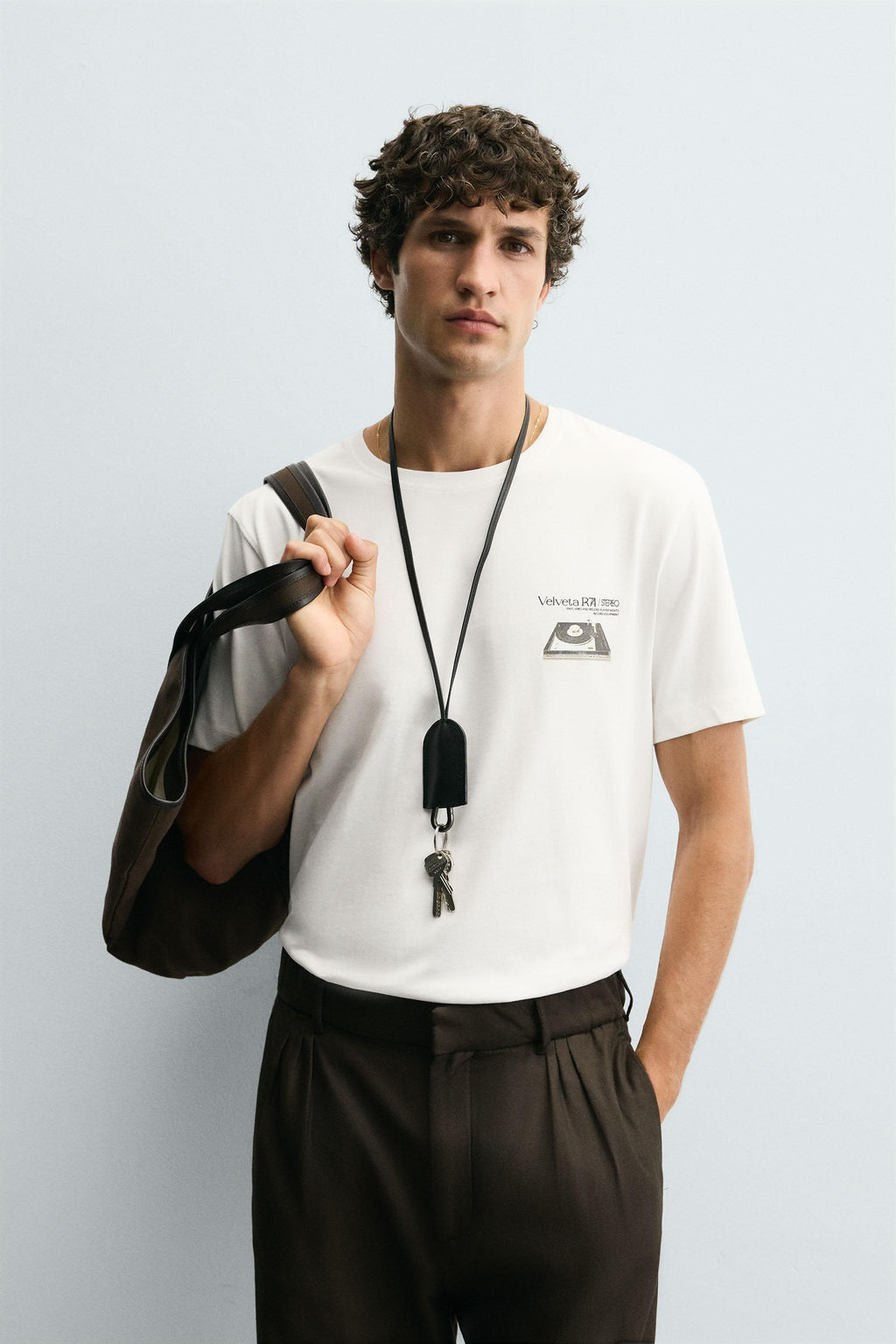 VINYL PRINT T-SHIRT - Zara фото 2
