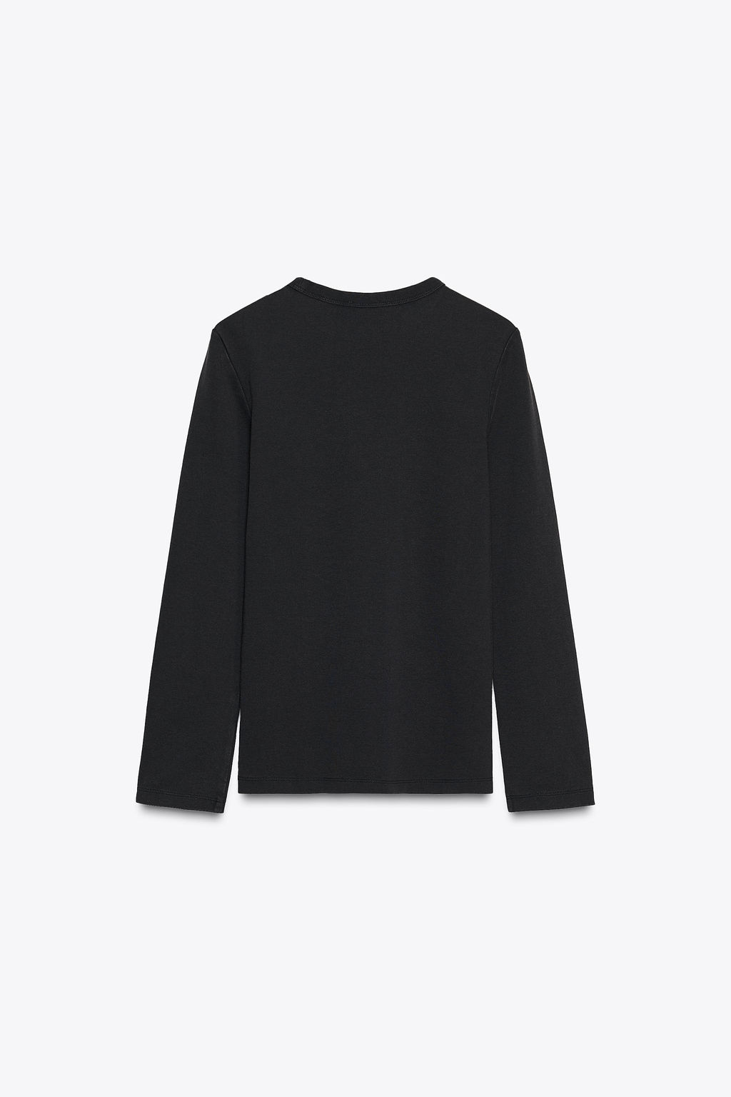 INTERLOCK LONG SLEEVE T-SHIRT - Zara фото 5
