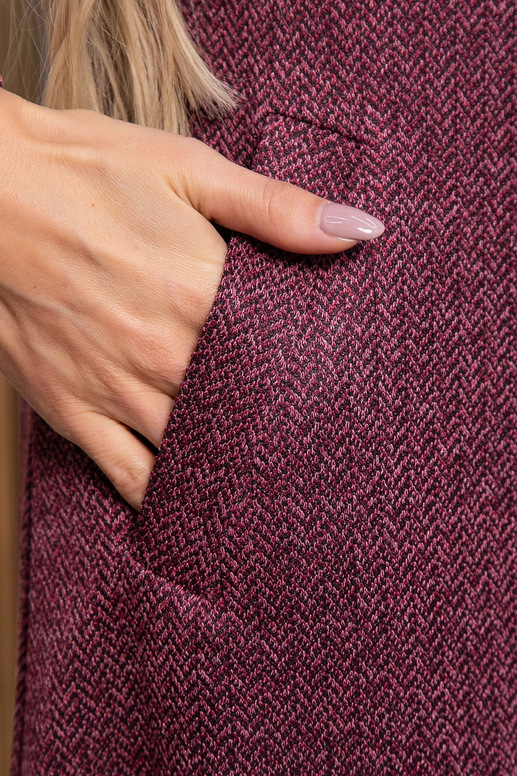 Платье Мариса (бордовое) П14837-10М