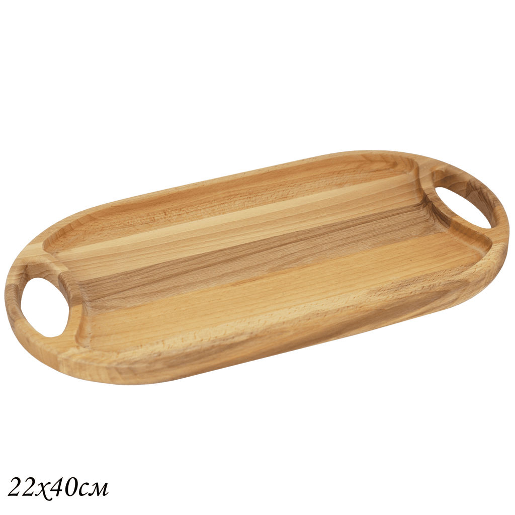 888-509 Блюдо овал 22х40 см. с ручками(5)