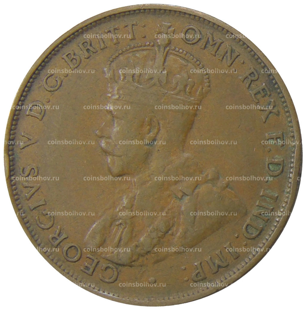 1 пенни 1927 года Австралия