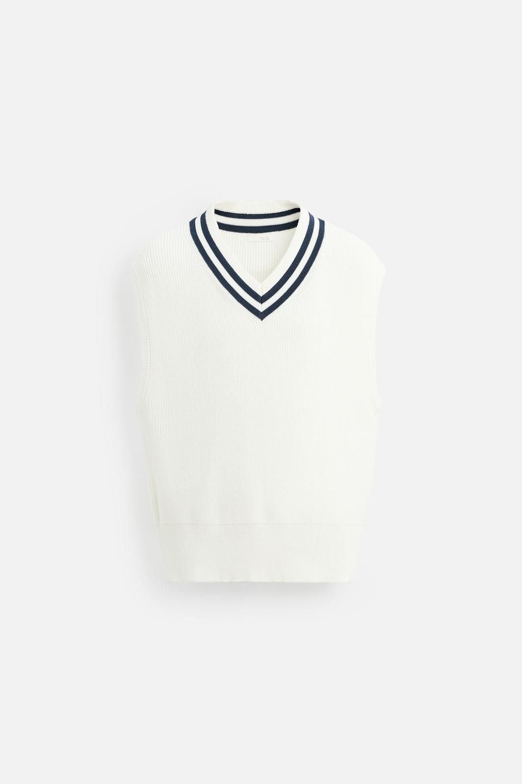V-NECK WAISTCOAT - Zara фото 7
