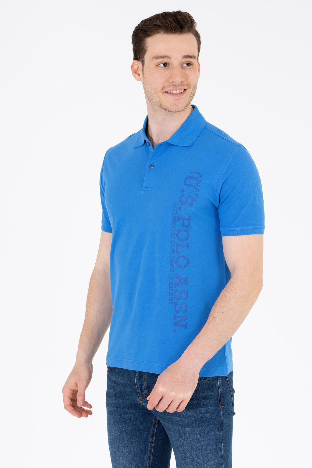 U. S. Polo Assn Мужская футболка поло Saks