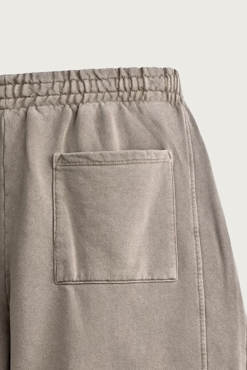 BERMUDA JOGGER B?SICA LAVADA / Gris - Zara фото 17