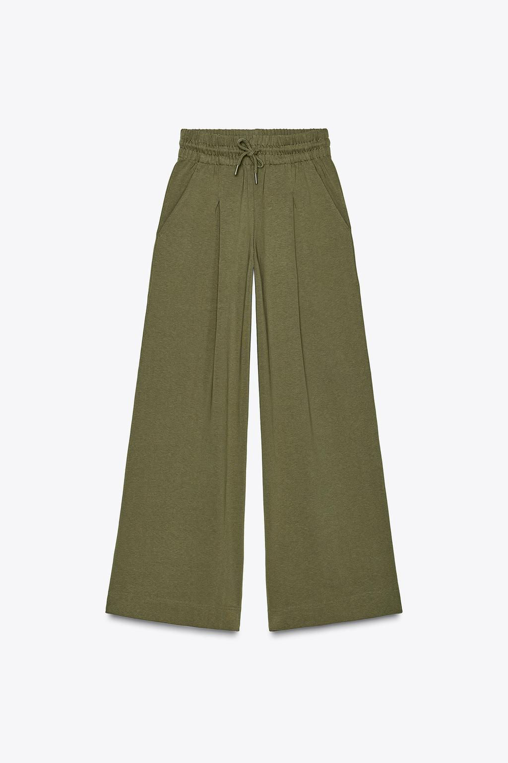 WIDE-LEG TROUSERS - Zara фото 23