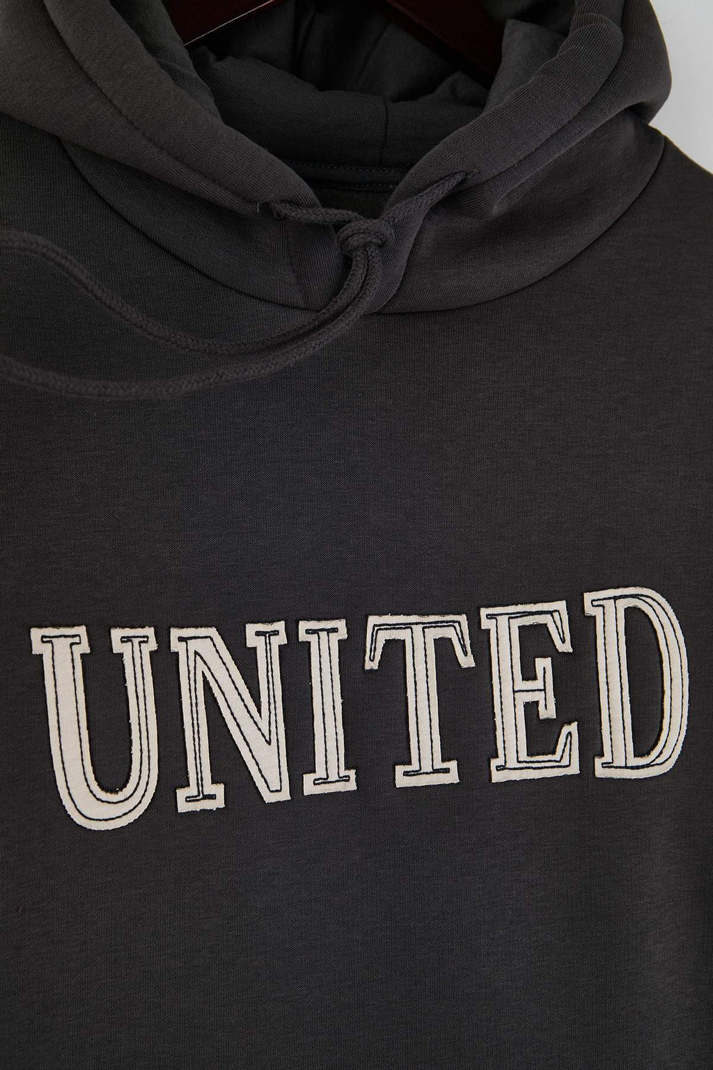 Lacivert Oversize/ Genis Kesim Aplike Nak?sl? Sweatshirt TMNAW26SW00056 - Trendyolmilla фото 8