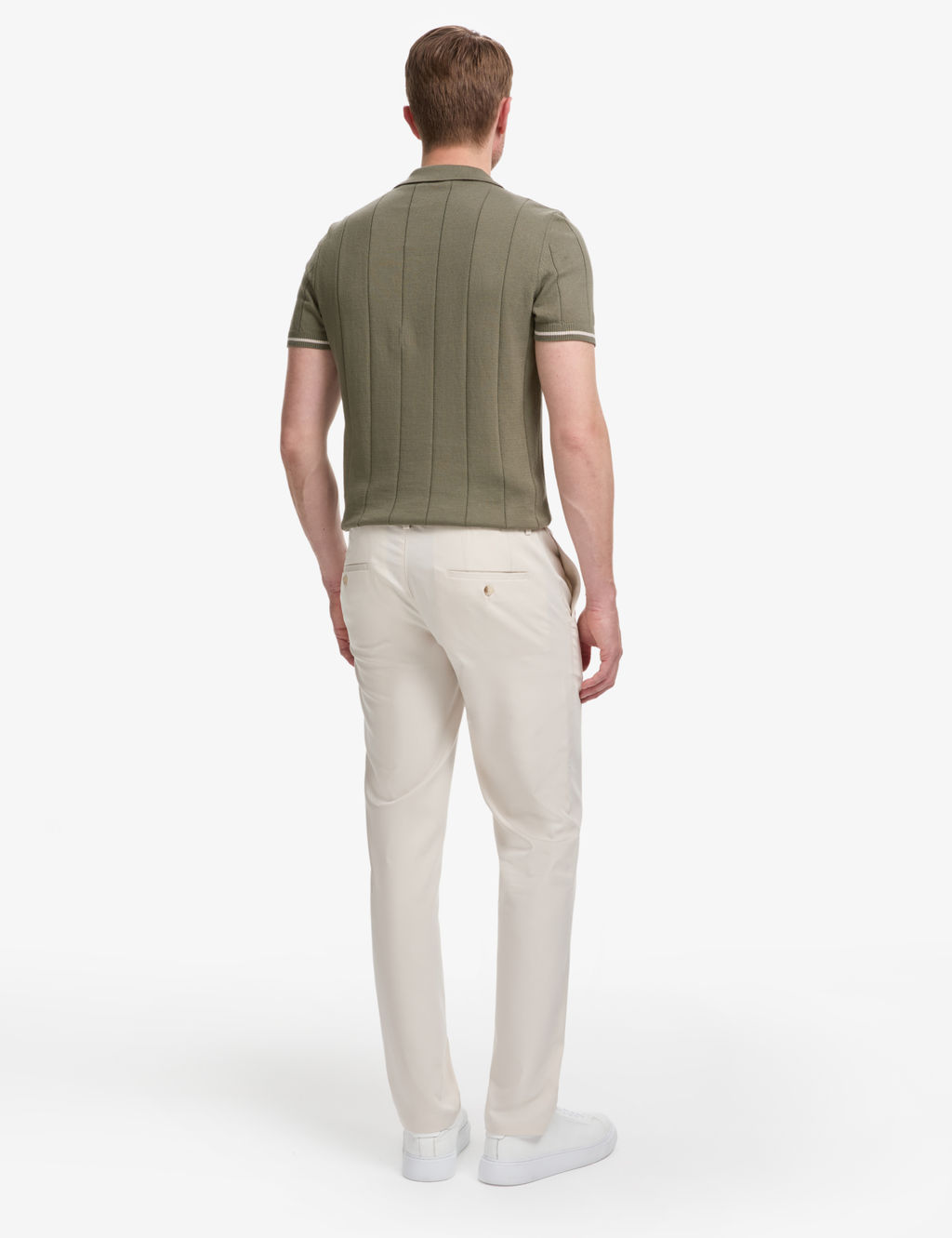 Bej Slim Fit Klasik Jogger Pantolon