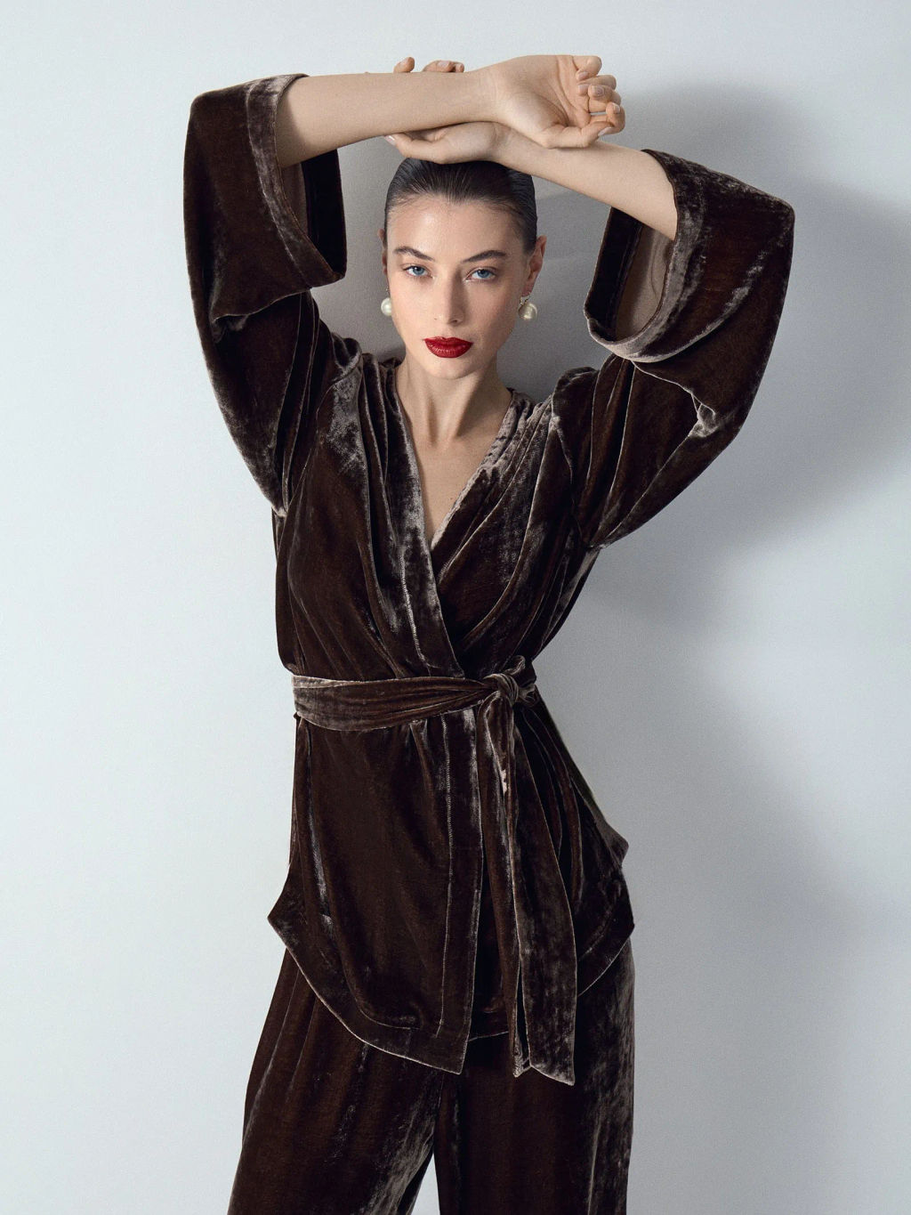 ЕМКА / Жакет-кимоно из смесового шёлка - Emka фото 3