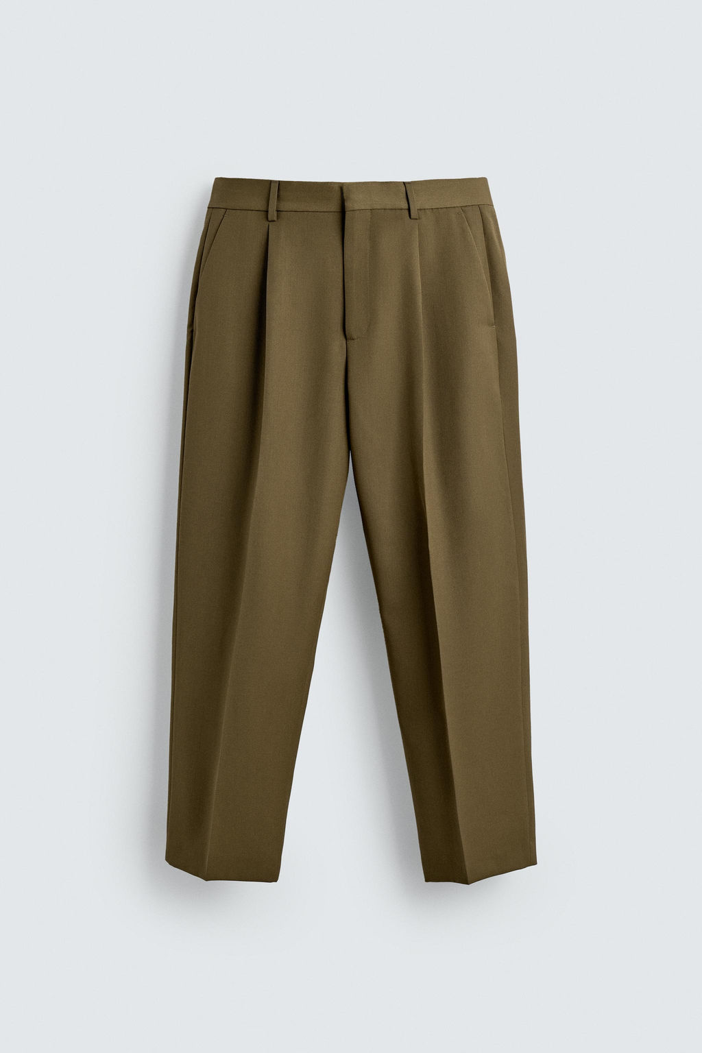 LIMITED EDITION SUIT TROUSERS WITH PLEATS - Zara фото 7