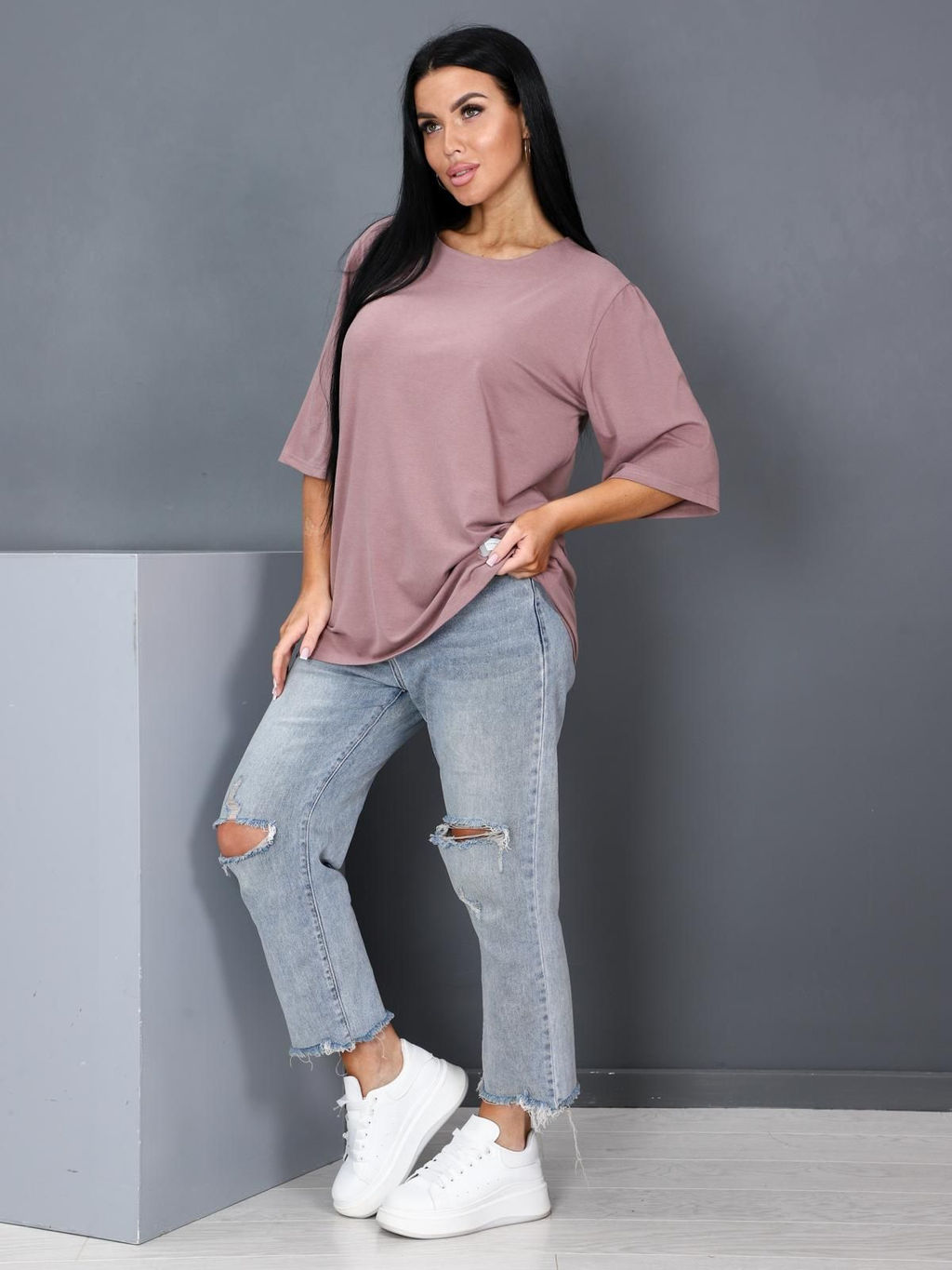 IV-CAPRIZ Омит - туника сиреневый  фото 16