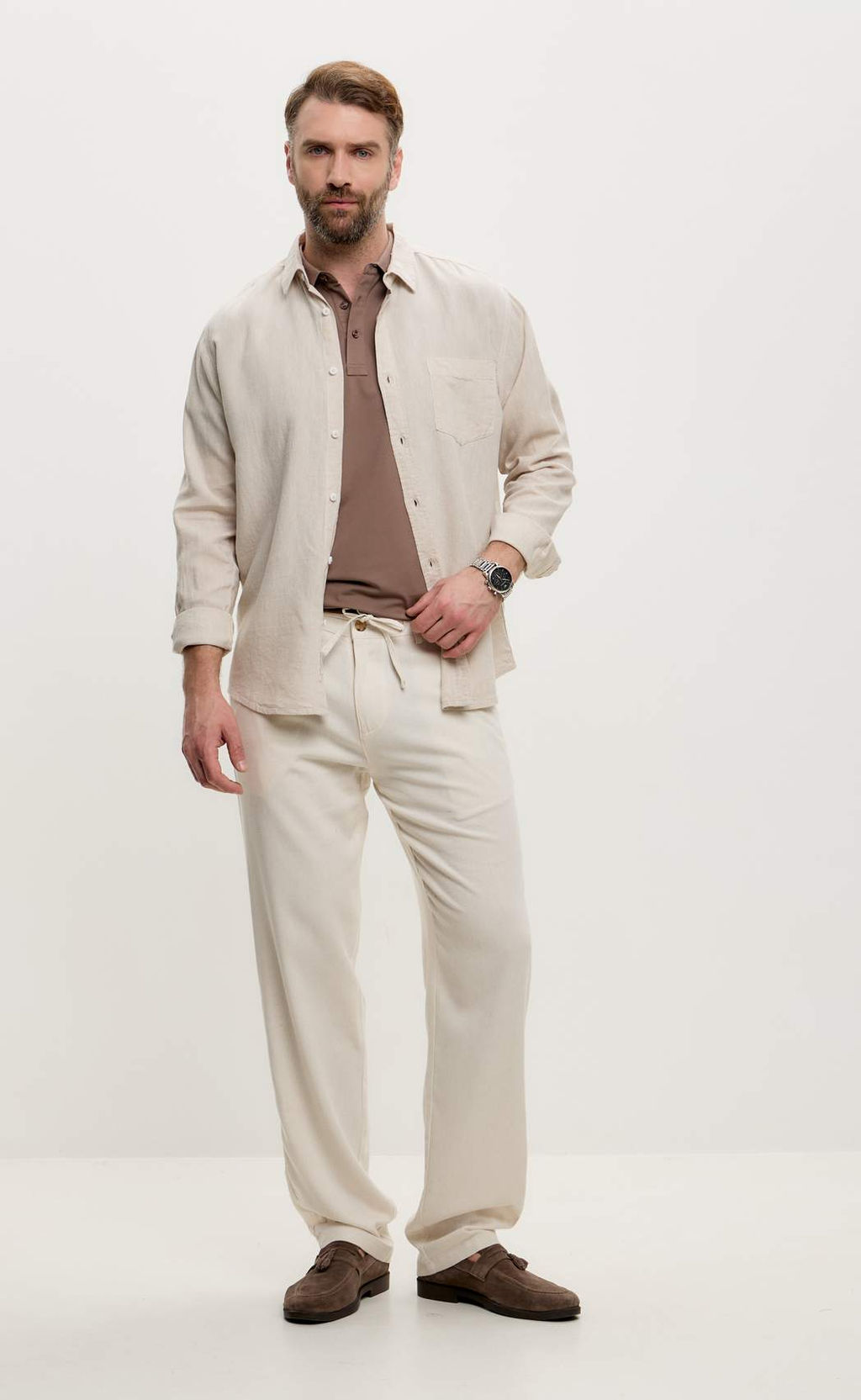 Поло муж. F511-07-062 cacao