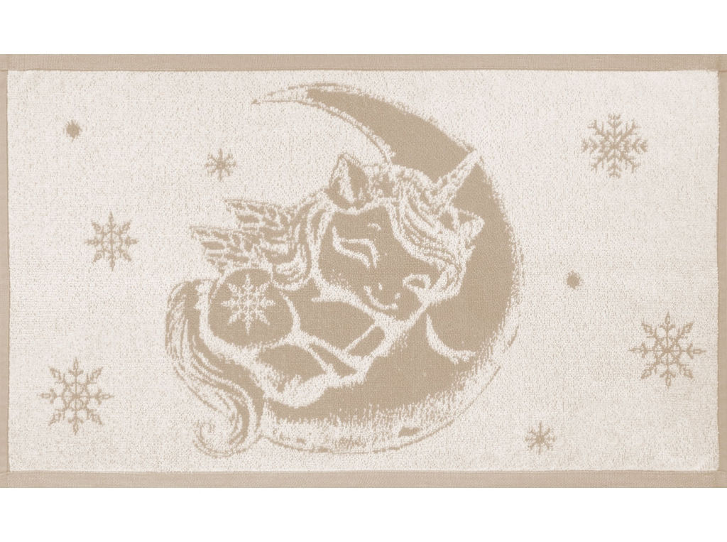 Полотенце махровое 6с104.511ж2 На луне(лен3) 67х40см