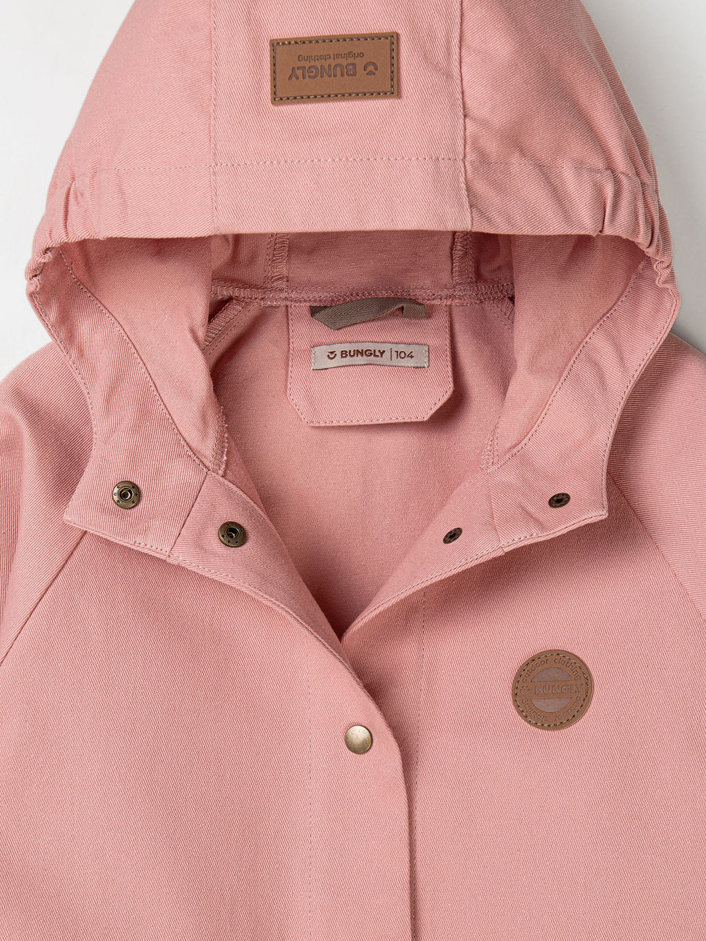 Ветровка хлопковая Пудра - Bungly фото 5