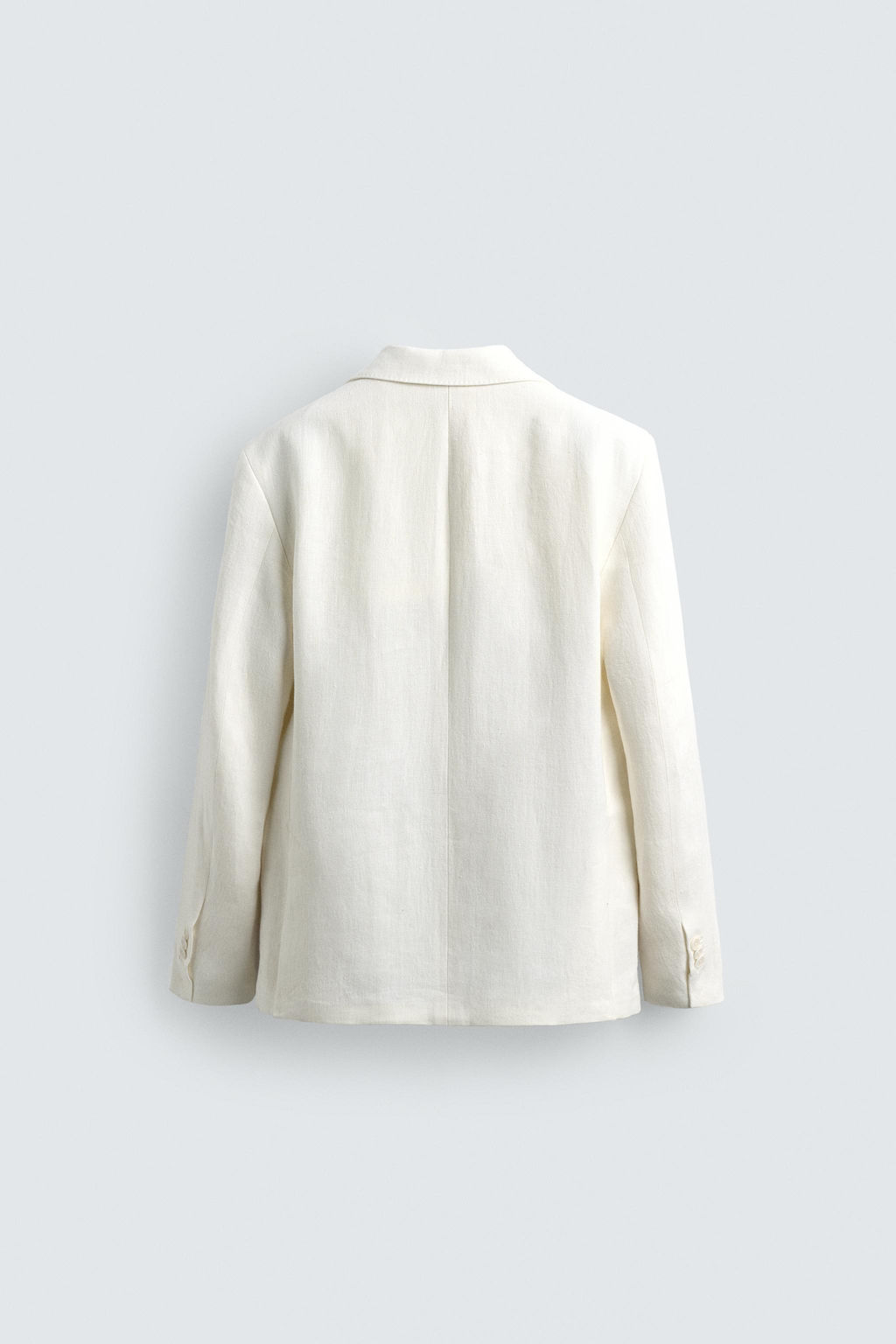 BLAZER RELAXED FIT TRAJE 100% LINO / Blanco