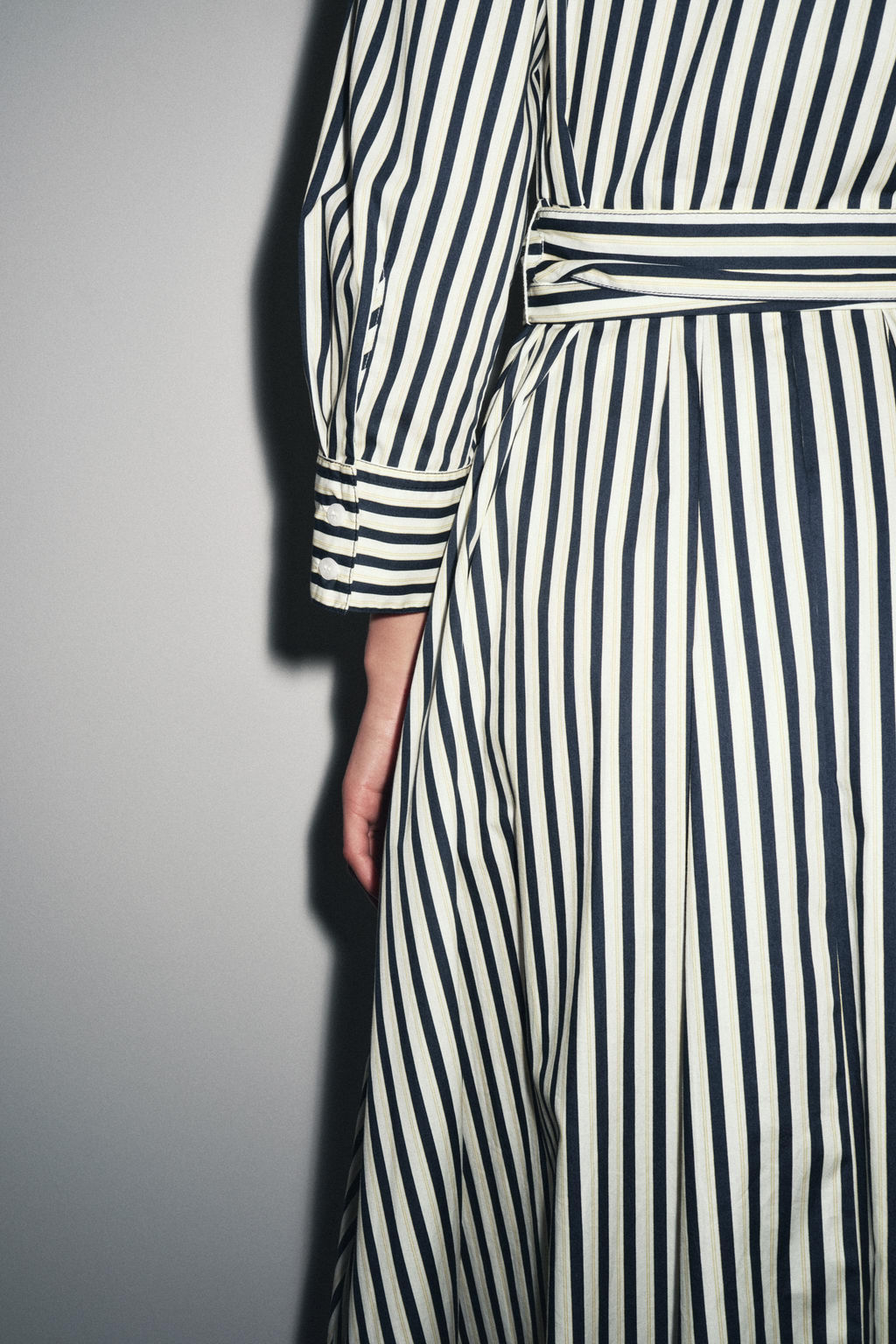 STRIPED SHIRT DRESS ZW COLLECTION - Zara фото 5