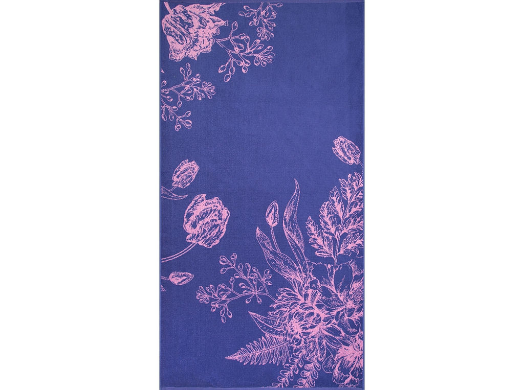 Полотенце махровое 6с102.413ж1 Очарование(пурпурн3) 81х160см