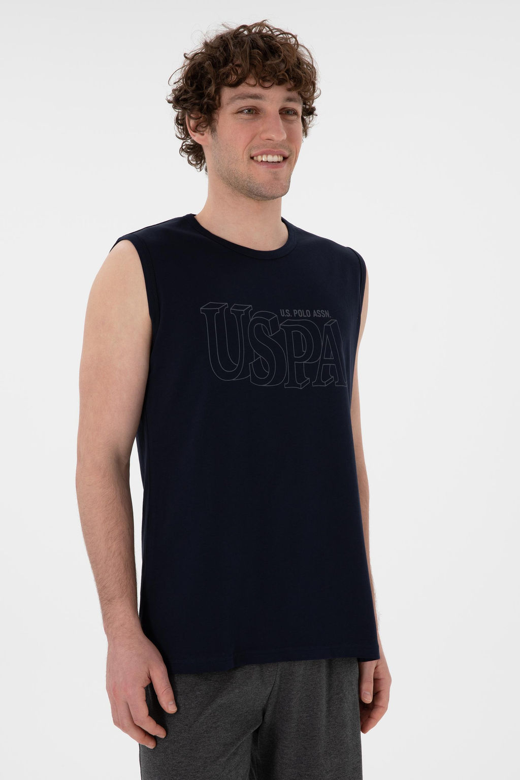 Erkek Lacivert Pijama Tak_m_ Sepette S_rpriz _ndirim - U.s. polo assn фото 3