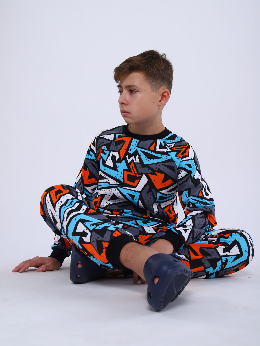 Пижама Макар черный - Ладошки фото 7