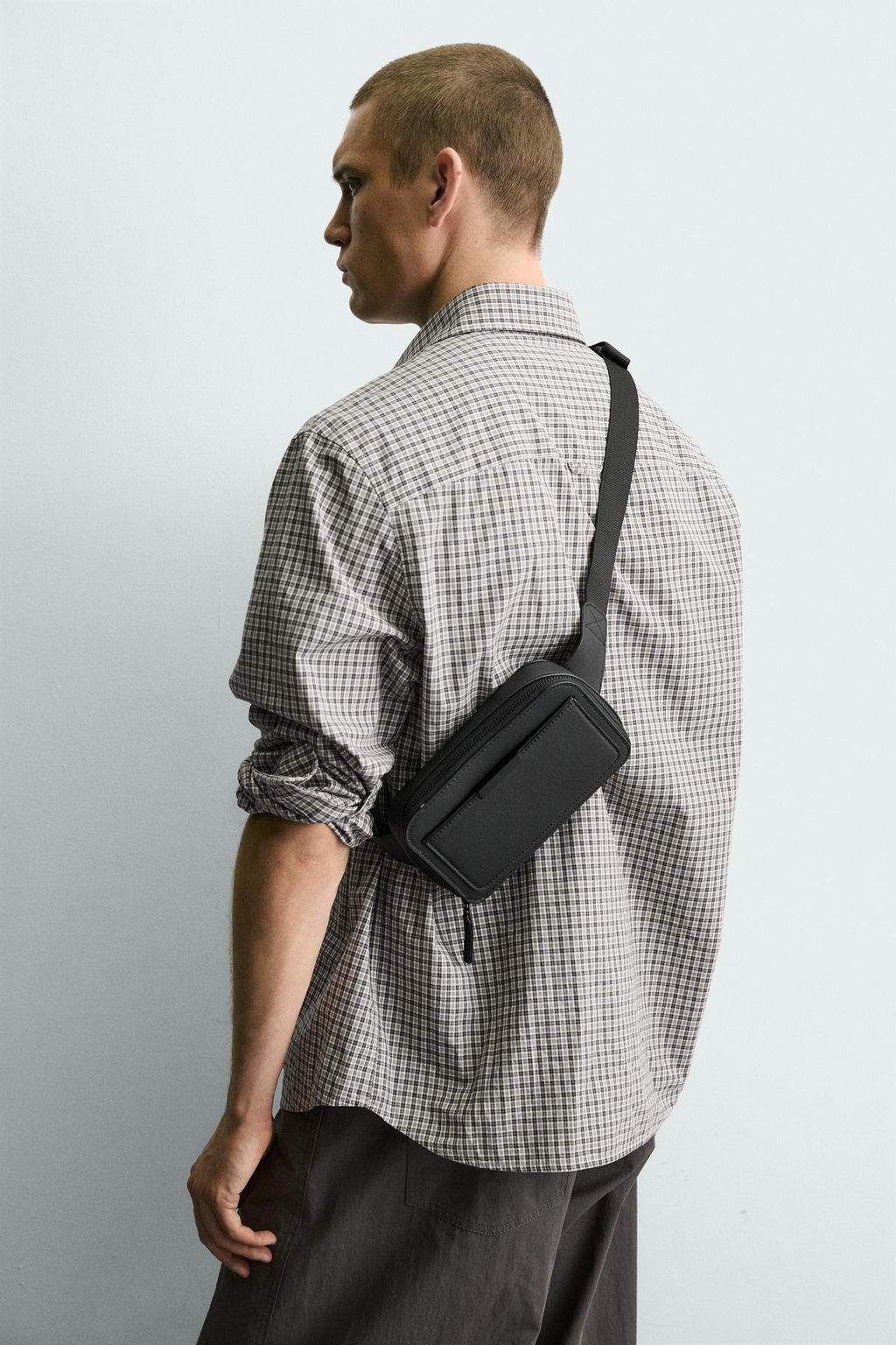 TEXTURED BELT BAG - Zara фото 10