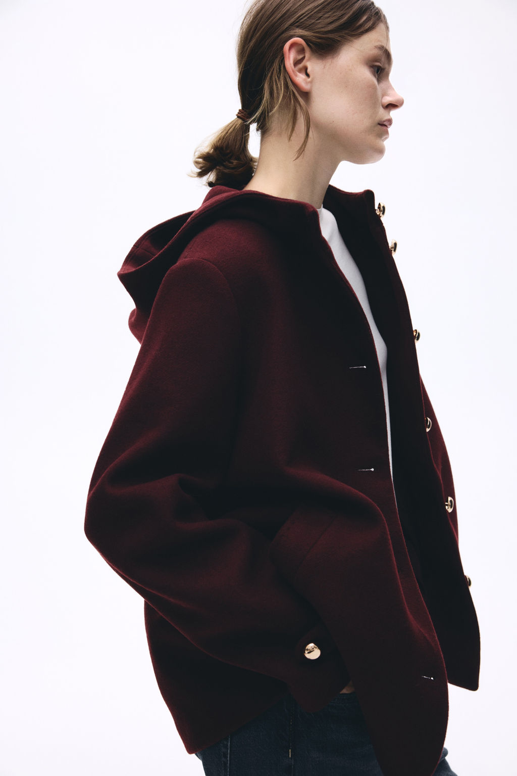 Abrigo con capucha - H&m фото 2