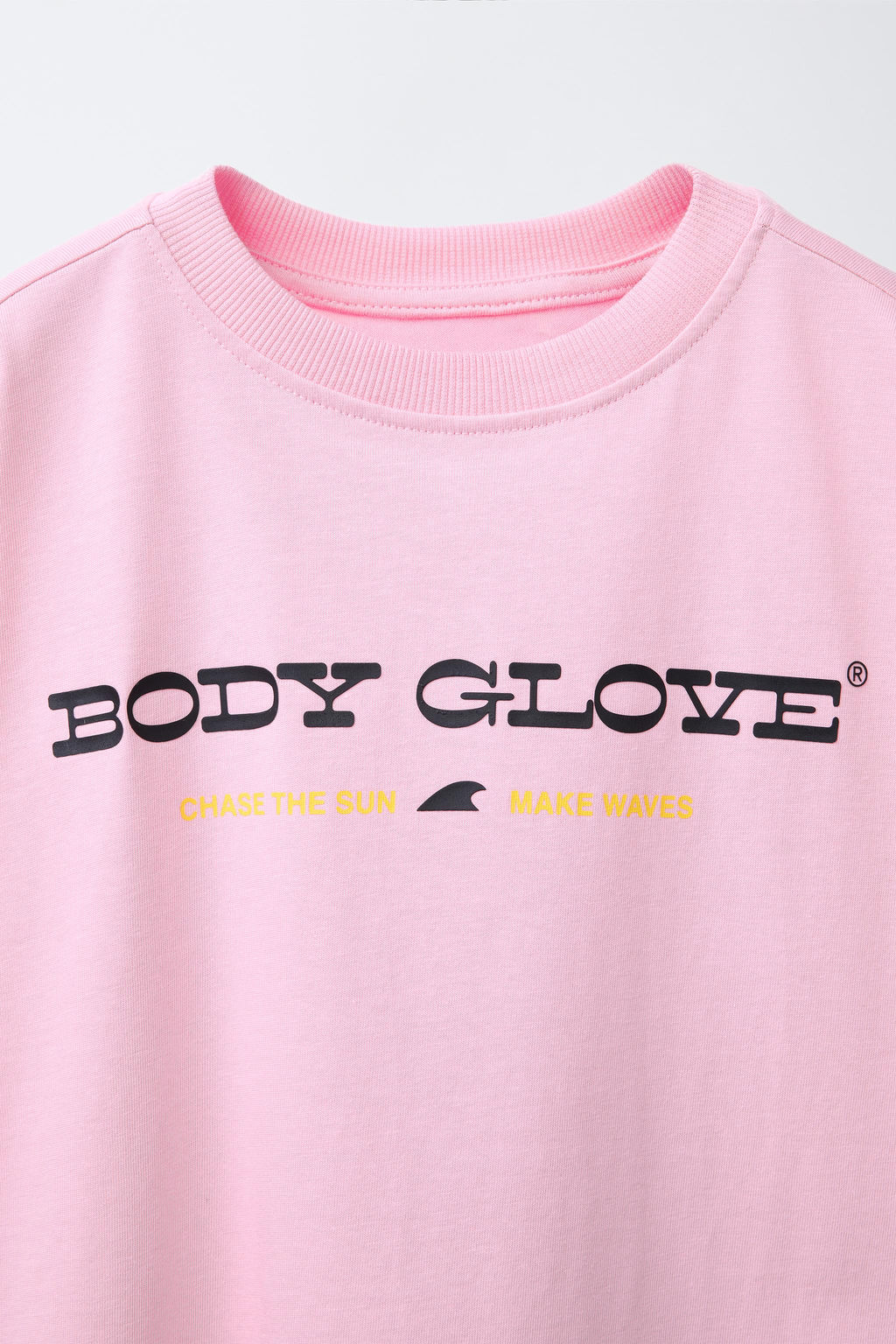 ZARA X BODY GLOVE ® RAISED PRINT T-SHIRT фото 3