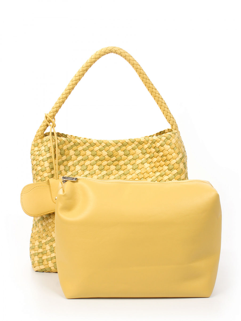 LACCOMA сумка СУ1053-0-мультицвет желтый эко кожа хлопок  фото 4