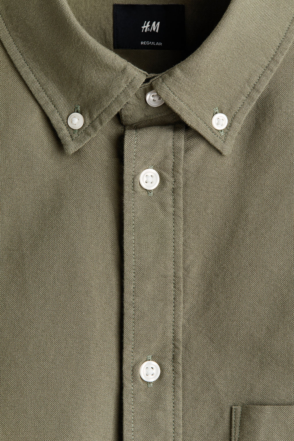 Camisa Oxford Regular Fit - H&m фото 12