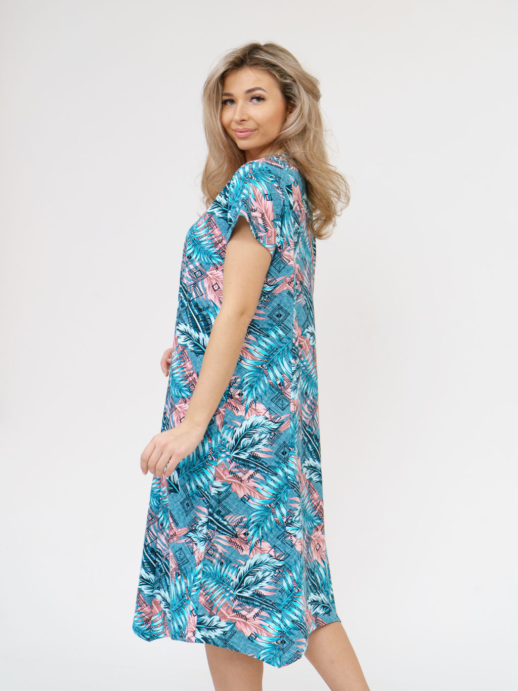 908 Платье "Бирюза"