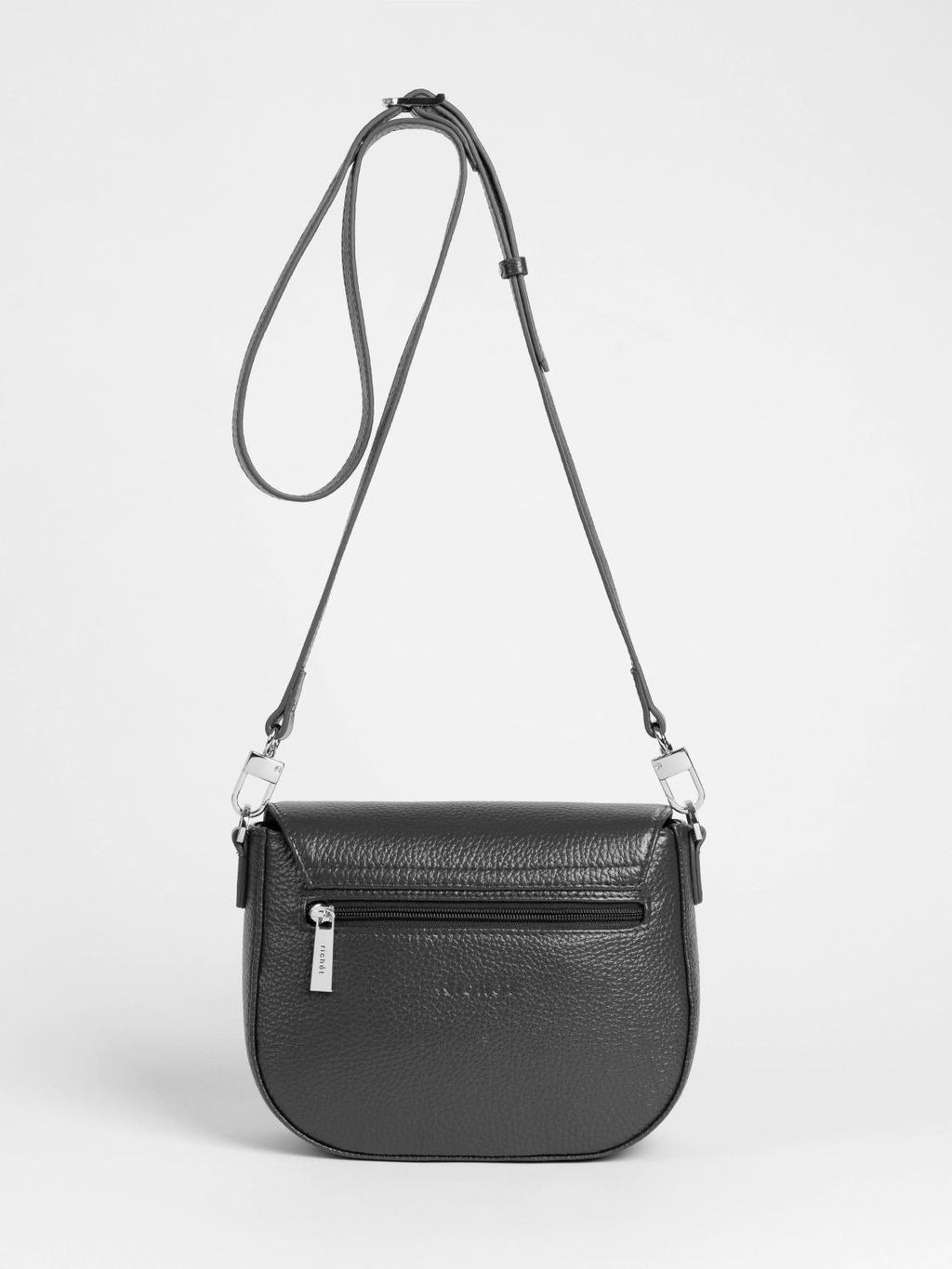 Женская кожаная сумка Richet 3292LN 303 Серый