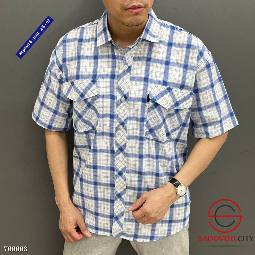 Мужская летняя рубашка - Bruno фото 8