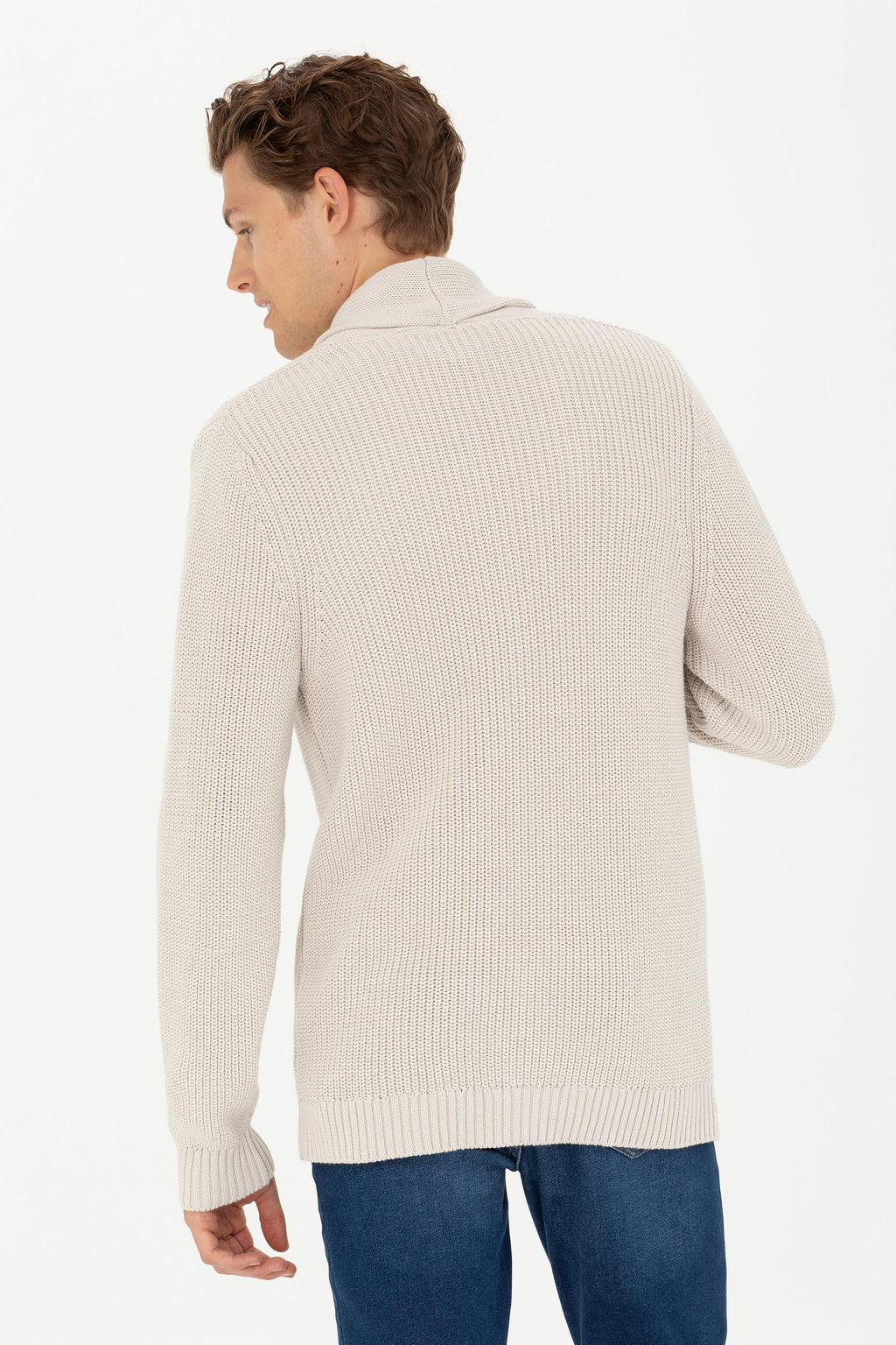 Мужской трикотажный кардиган с камнями - U.s. polo assn фото 19