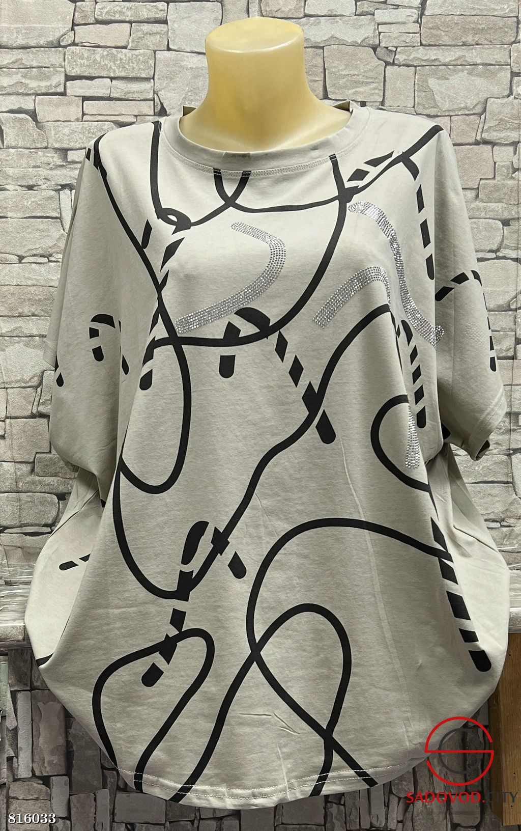 Кофта женская с рисунком - Bruno фото 6