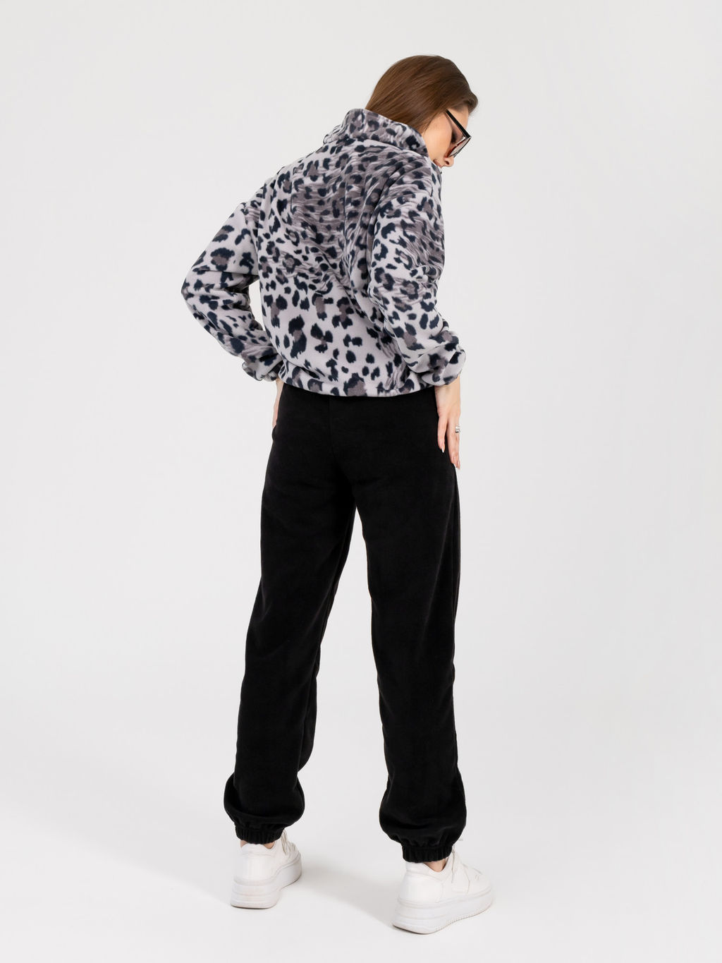 Костюм женский флисовый с брюками АЛИСА ЛЕОПАРД - Domtrik фото 8