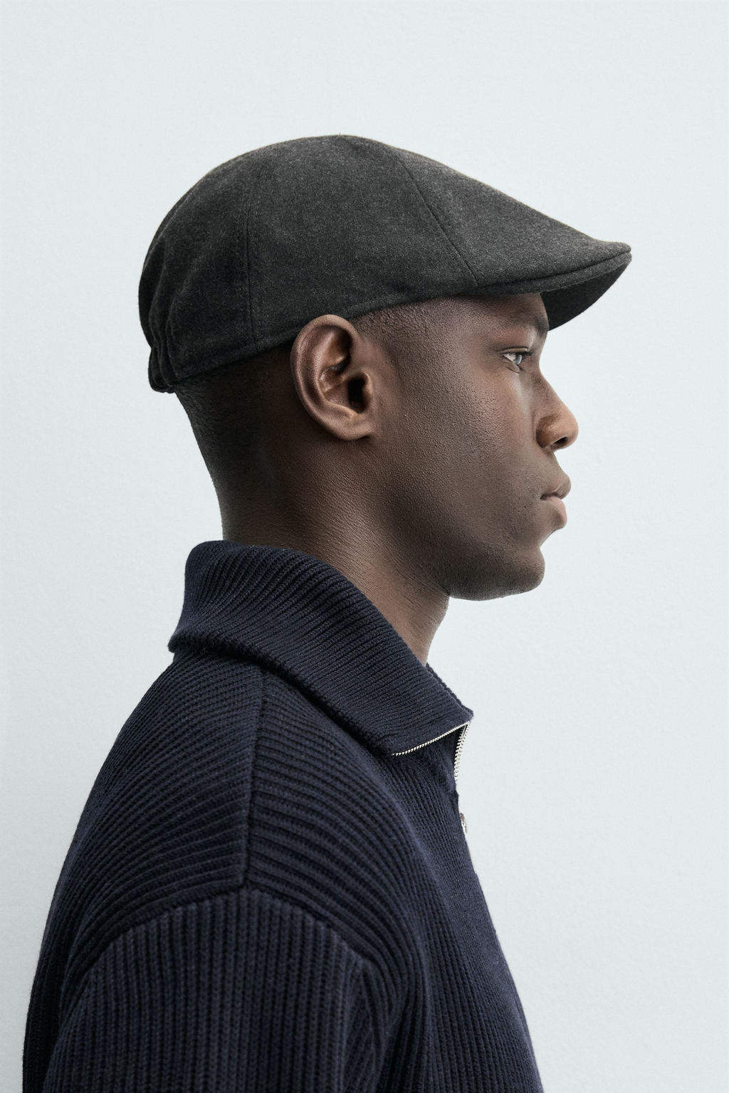 BOINA FRANELA / Gris oscuro - Zara фото 2