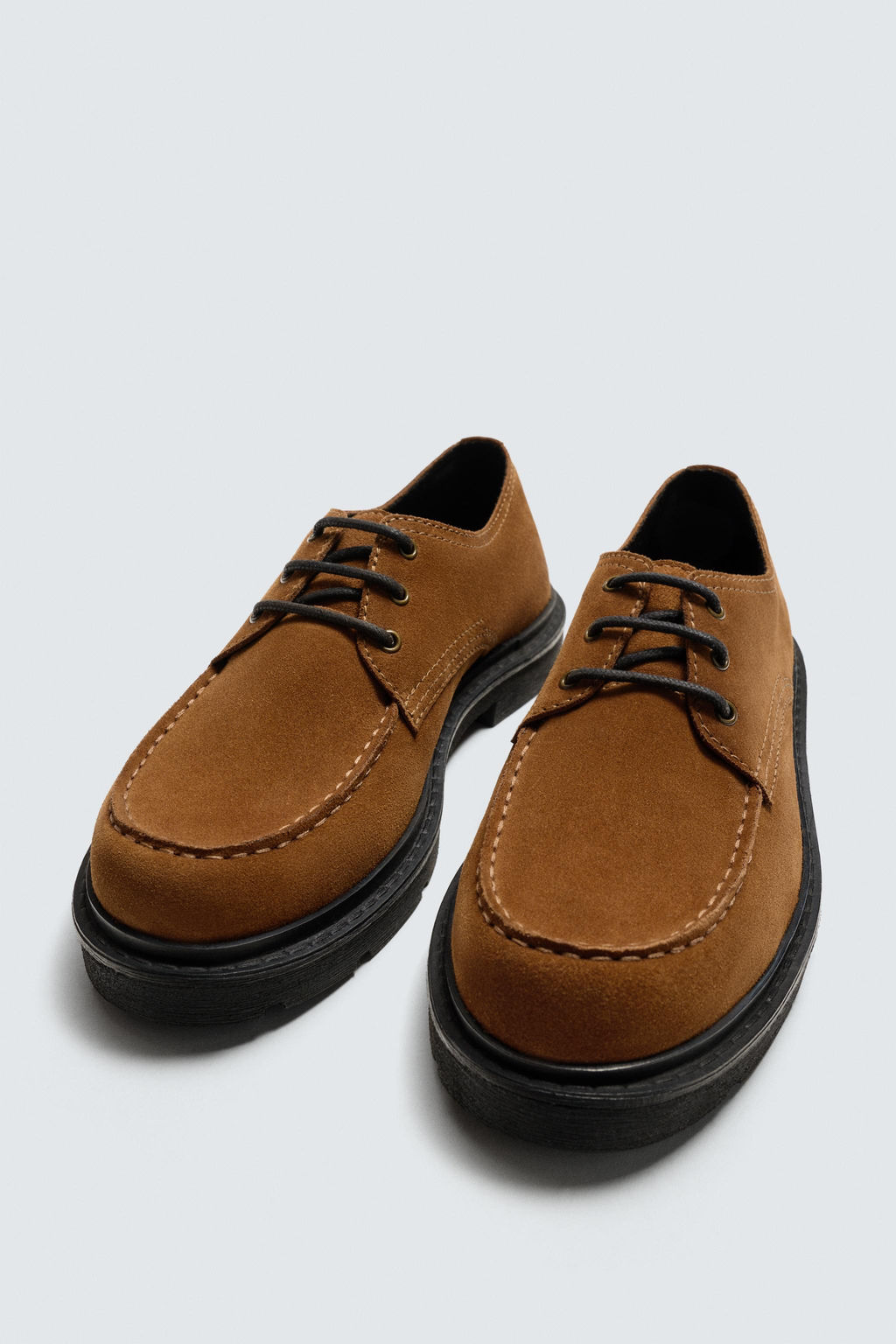LEATHER WELTED SHOES - Zara фото 2