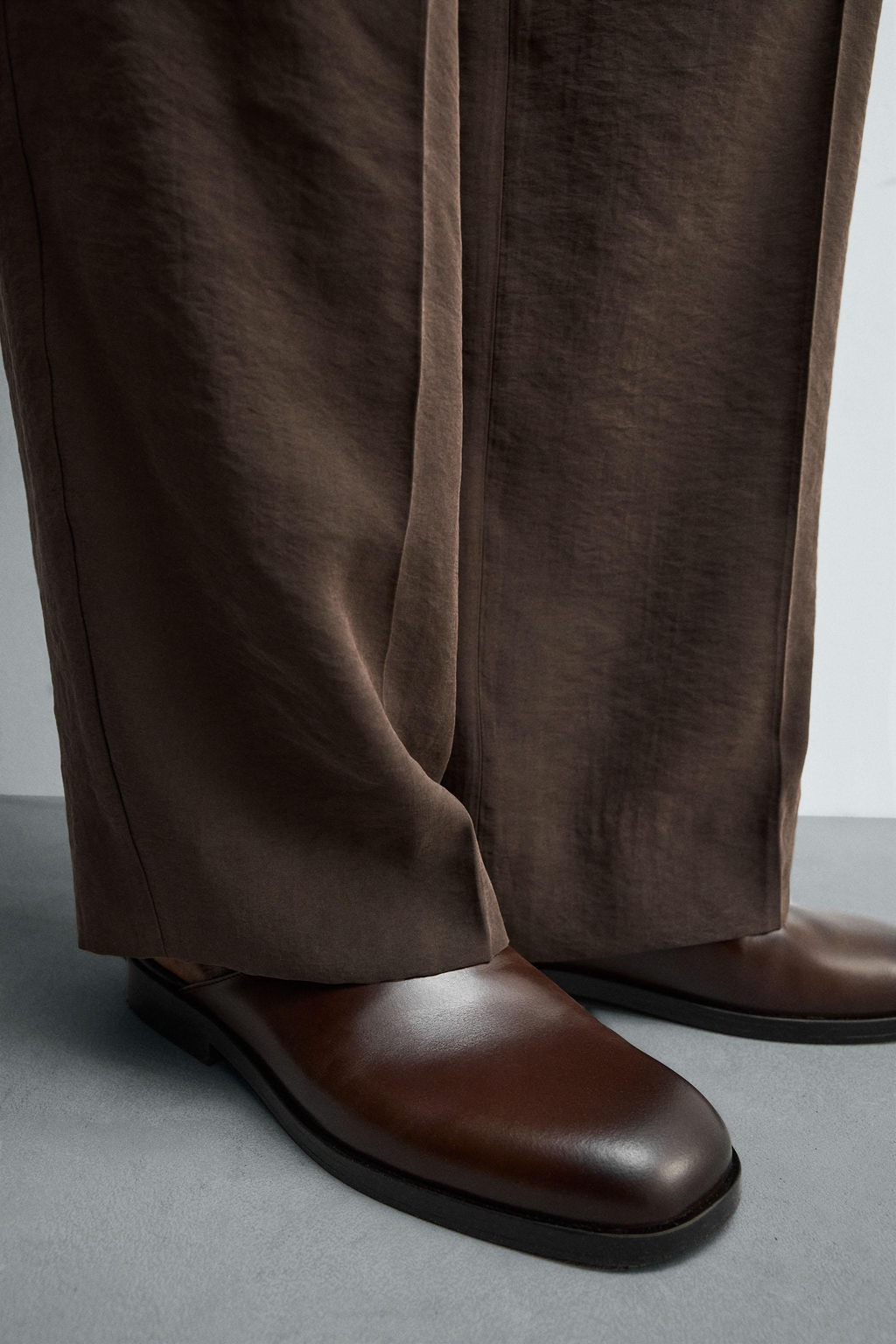 LEATHER CLOGS - Zara фото 2