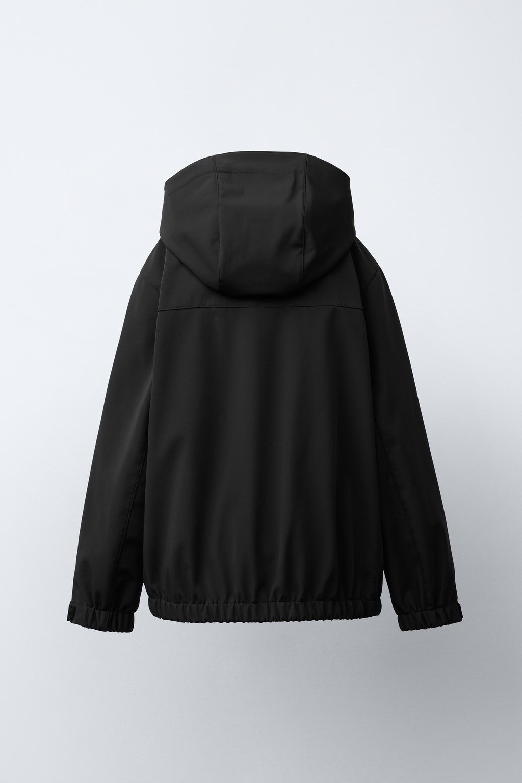 WATER-REPELLENT HOODED LINED TECHNICAL JACKET - Zara фото 4