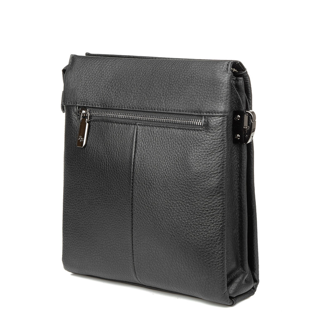 Мужская кожаная сумка мессенджер - Barcelo biagi фото 3