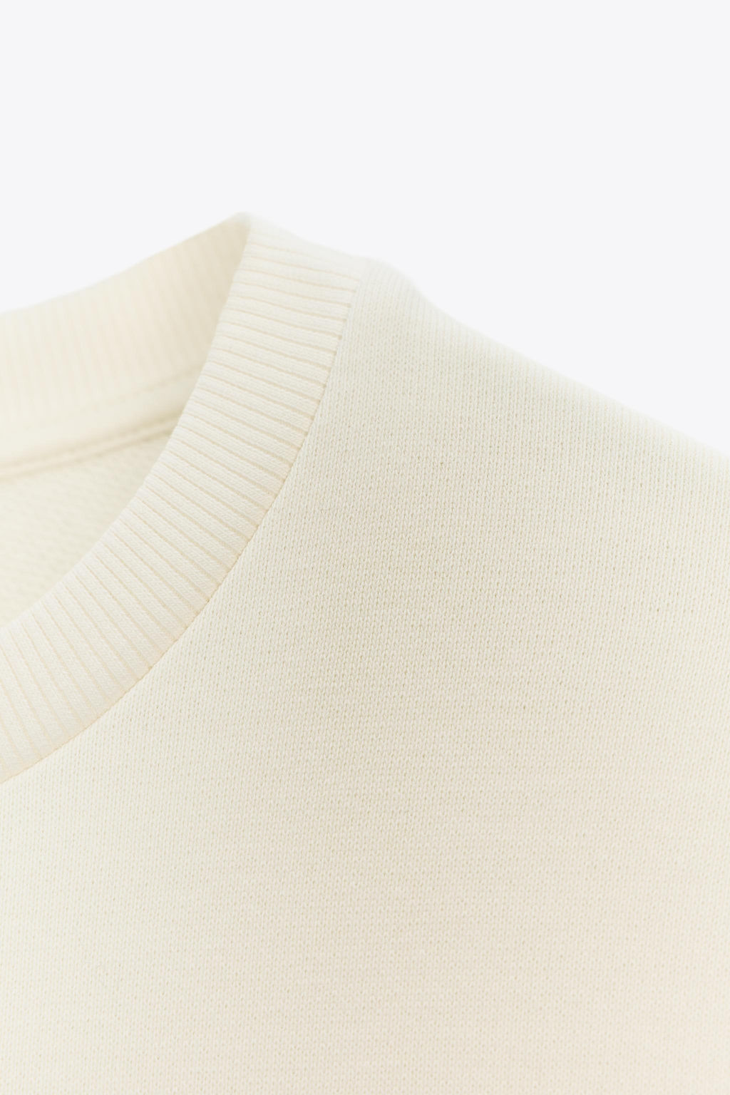 RUSTIC SHORT SLEEVE SWEATSHIRT - Zara фото 30