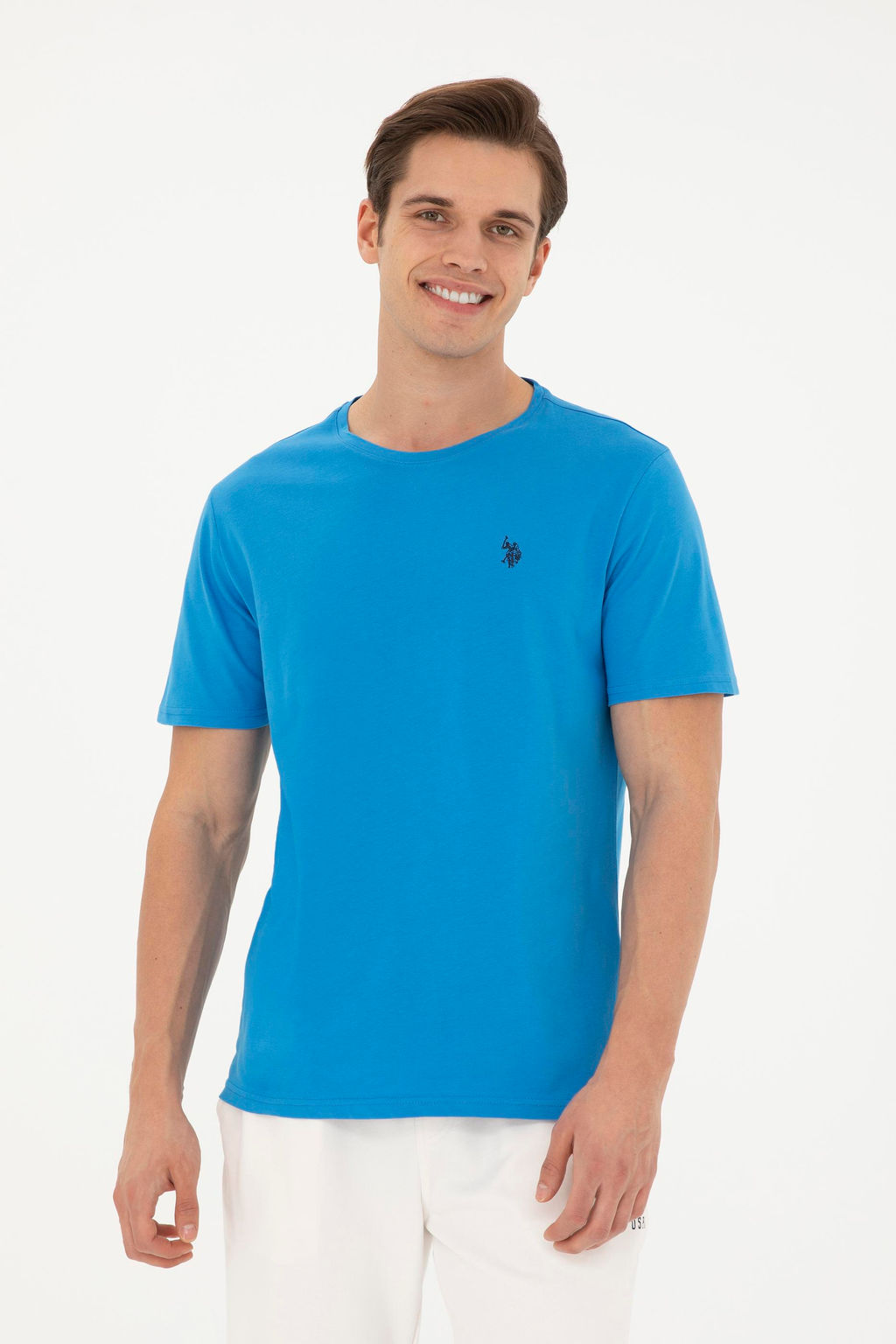 Мужская базовая футболка Saks - U.s. polo assn фото 3