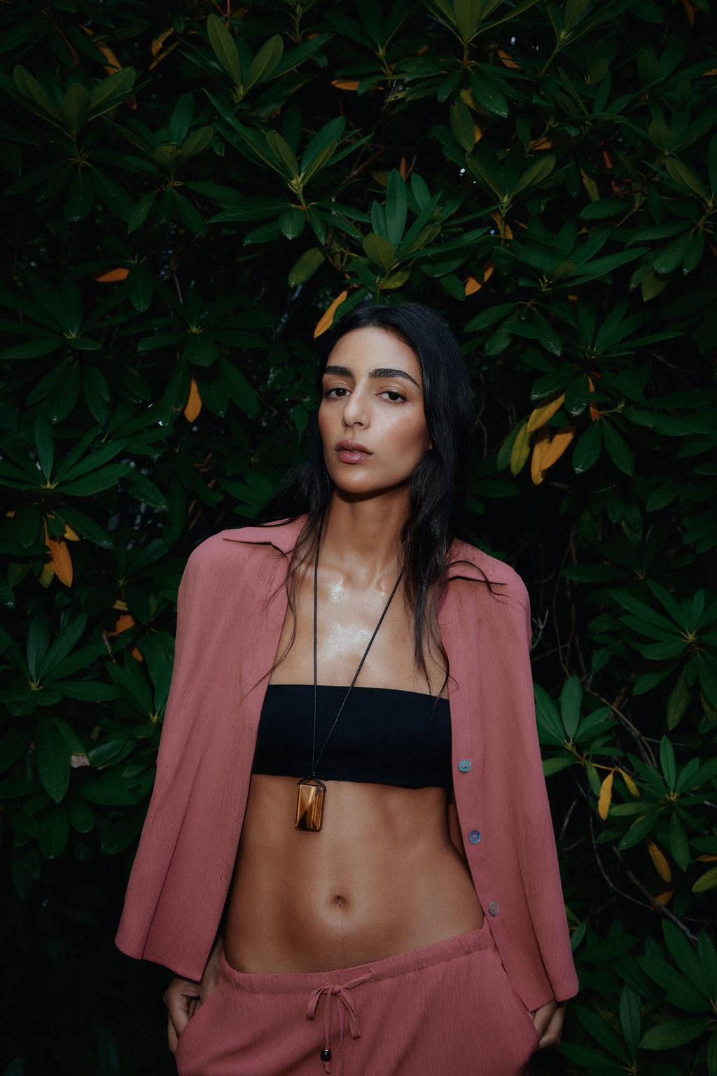 CREASED-EFFECT SHORT SLEEVE SHIRT - Zara фото 9