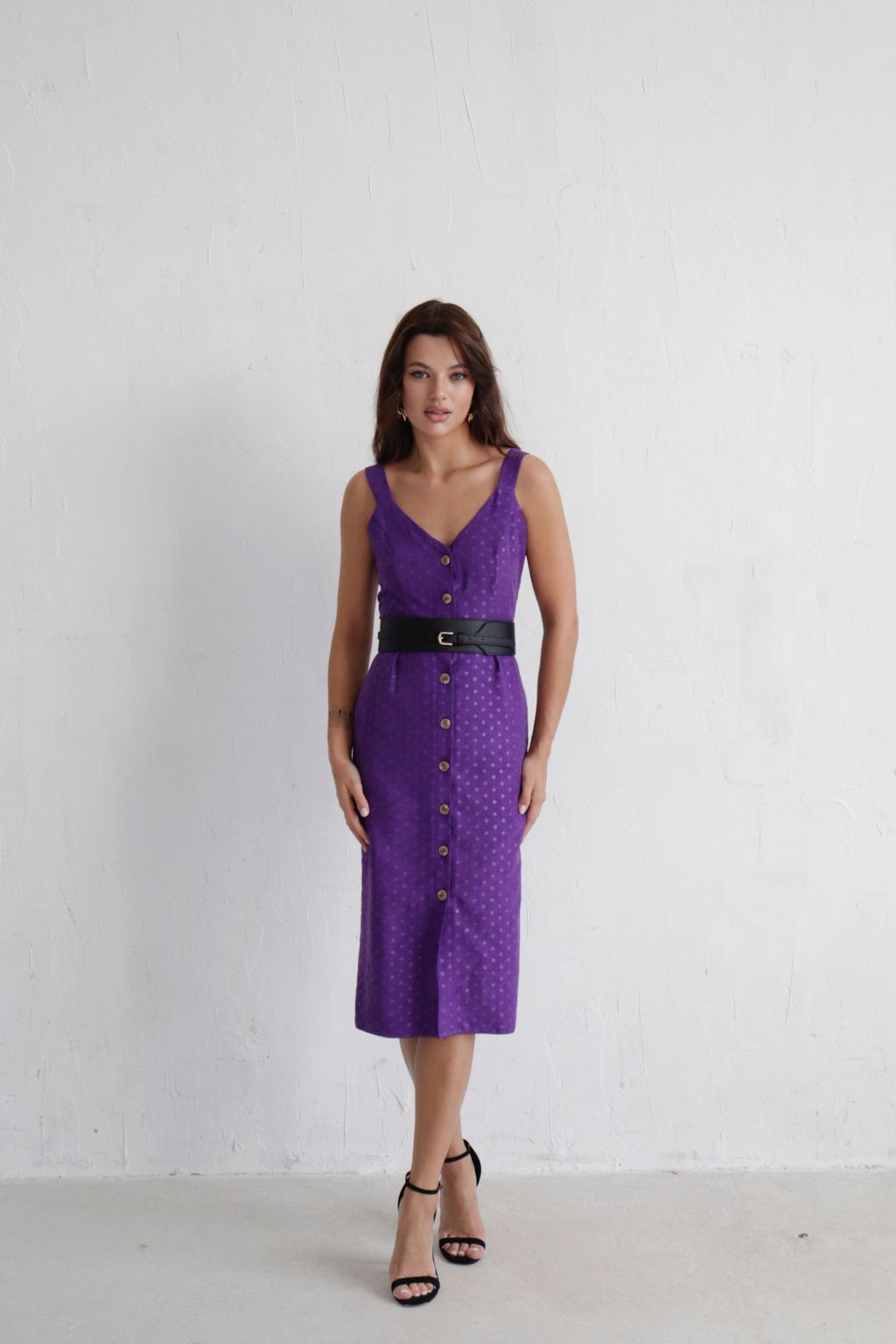 Сарафан классический фиолетовый - Martichelli фото 3